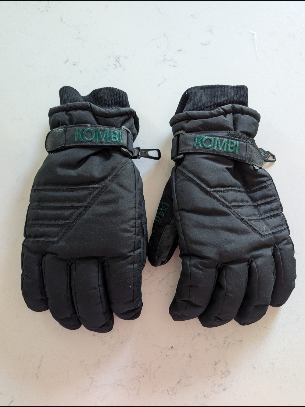 Kombi Men's Size L Thinsulate Gore-Tex Black Snow Gloves